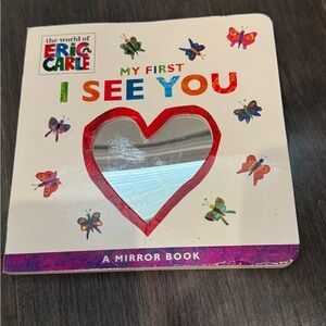 Eric Carle My First I See You Mirror Baby Kids Book with Colorful Butterflies
